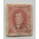 ARGENTINA 1872 GJ 34 RIVADAVIA DE 8va TIRADA CON PEQUEÑO ADELGAZAMIENTO, PARANA OFICINA MARITIMA MUY RARO U$ 85 +